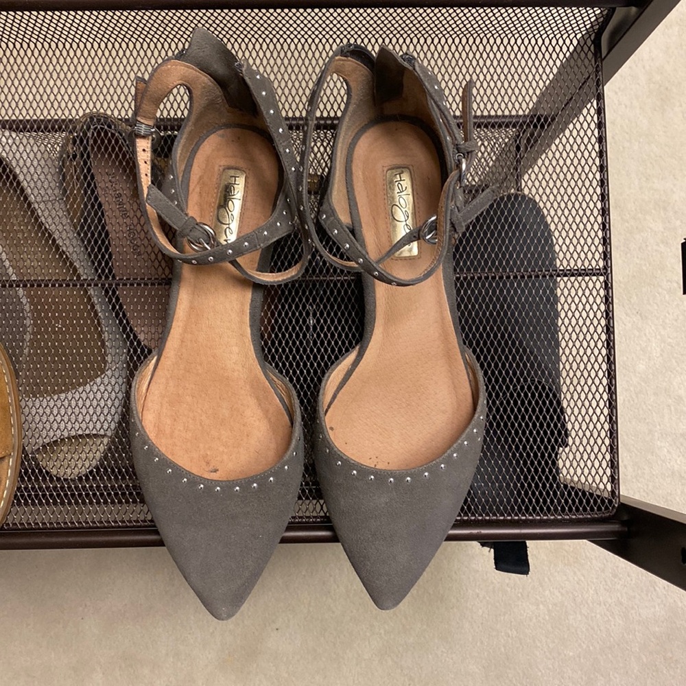 Grey flats